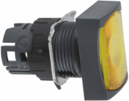 Harmony XB6 16mm Yellow Rectangular Flush Illuminated Push Button Head