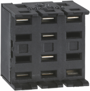 Harmony XB6 Plug-in Socket Adaptor, 16mm Push Button, Set of 10