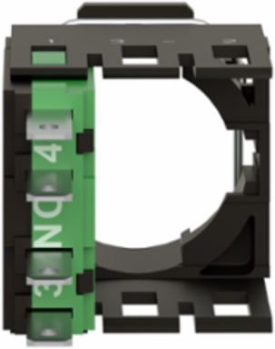 Harmony XB6 Push Button Body, 1 NO, IP65 Protection, 18mm Dimensions
