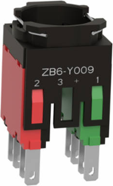 Harmony XB6 Push Button Body, 16mm, IP65, 1NO + 1NC, 0.006 kg