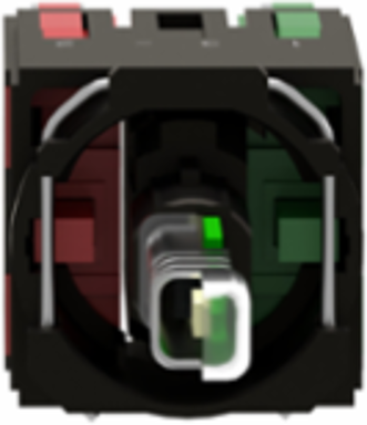 Harmony XB6 Illuminated Push Button, Yellow LED, 12-24 V, 16mm