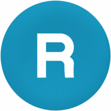 Harmony XB4 Blue Push Button Cap 22mm, Round Shape, Marked "R"
