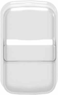 Clear Silicone Boot for 22mm Triple Headed Push Button, Food Industry