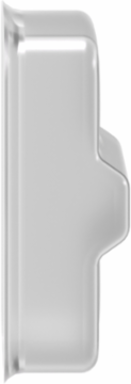Clear Silicone Boot for 22mm Triple Headed Push Button, Food Industry