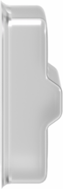 Clear Silicone Boot for 22mm Triple Headed Push Button, Food Industry