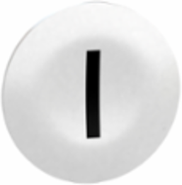 Harmony XB4 Round Marked Push Button Cap White Ø22 mm