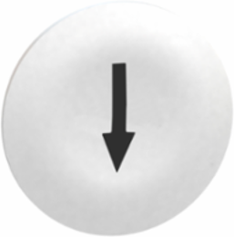 Harmony XB4 Wireless Push Button Cap 22mm White with Black Arrow