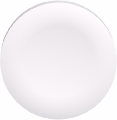 Antimicrobial Push Button Cap for Harmony XB4/XB5, White, Flush Mount