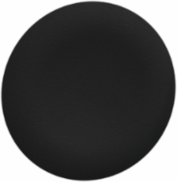 Antimicrobial Flush Mount Push Button Cap for Harmony XB5/XB4, Black