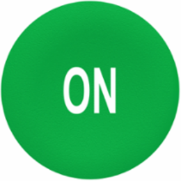 Harmony XB4/XB5 Green Plain Push Button Cap for Flush Mount, 0.001 kg