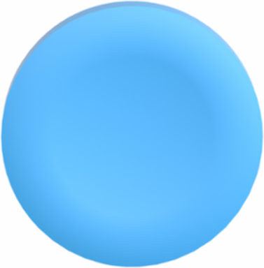 Antimicrobial Blue Pushbutton Cap for Harmony XB5 XB4, Flush Mount, Set of 1