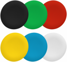 Push button cap, Harmony XB5, Harmony XB4, set of 6 colors plain cap for flush mounted push button