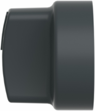 Harmony XB4 22mm Black Boot for Selector Switch, Chemical Resistant