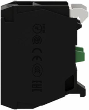 Harmony XB4 Single Contact Block 1NO, IP20, -40-70°C