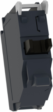 Harmony XB4 Contact Block, Single NC, Silver Alloy, IP20 Protection