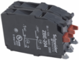 Harmony XB4 Double Contact Block, 2 NC, IP20, Silver Alloy
