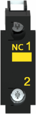 Harmony XB4/B5 Single NC Monitoring Contact Block, 1 NC, Silver Alloy