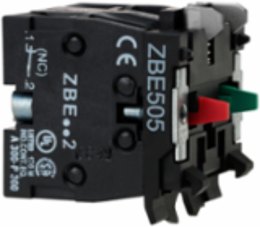 Harmony XB4 High Power Switching Contact Block, 1 NO + 1 NC, IP20