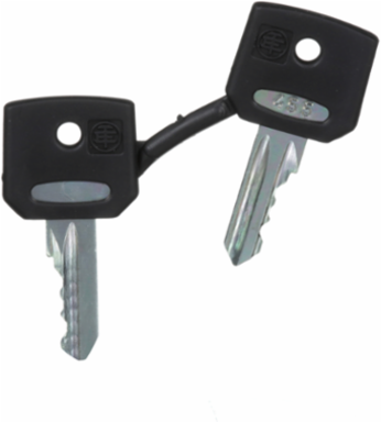Harmony XB4 Emergency Stop Key 455, Set of 2 Keys