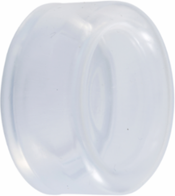 Transparent Silicone Boot for 22mm Push Button, Set of 10