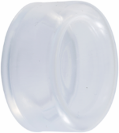 Transparent Silicone Boot for 22mm Push Button, Set of 10