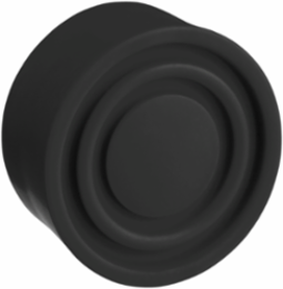 Harmony XB4 & XB5 Black Boot for 22mm Flush Pushbuttons