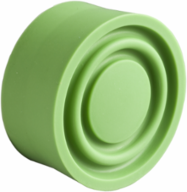 Green Round Boot for 22mm Harmony XB4/XB5 Pushbuttons