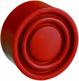 Harmony XB4/XB5 Red Flush Pushbutton Boot, 22mm Round Shape