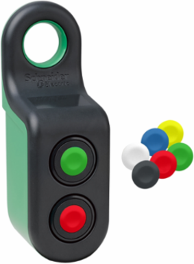 Wireless Batteryless Pushbutton Transmitter, 22 mm, 0.2 kg, IP65