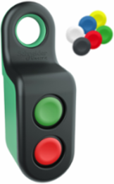 Wireless Batteryless Pushbutton Transmitter, 22 mm, 0.2 kg, IP65