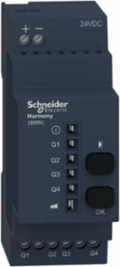 Programmable Receiver with 2 Relays, 24-240V AC/DC, IP20, 130g