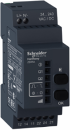 Programmable Receiver with 2 Relays, 24-240V AC/DC, IP20, 130g
