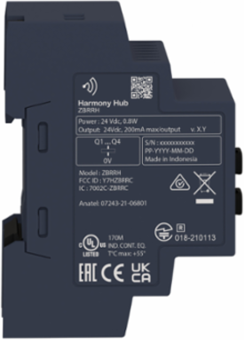 Wireless Receiver Harmony XB5R 4 PNP Outputs 100 m Range 24V DC