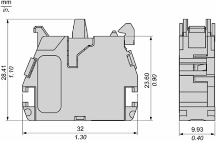 Harmony XB5R Wireless Push Button Transmitter, IP30, 25g, 100 m Range