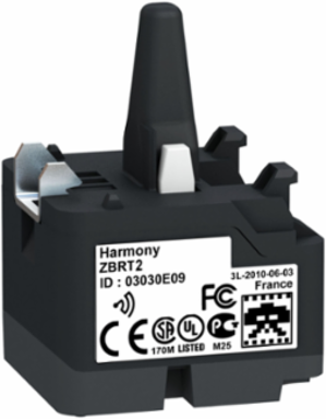 Harmony XB5R Wireless Push Button Transmitter, 22 mm, 25g, Zigbee 2.4 GHz