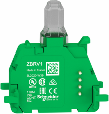Harmony XB5R Visual Feedback Pushbutton - 24.2 mm Width, 37.4 mm Height
