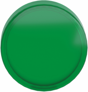 Harmony XB4/XB5 Green Lens Cap, 22mm, Round, Ambient Temp -40 to 70 C