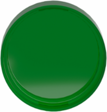 Harmony XB4/XB5 Green Lens Cap, 22mm, Round, Ambient Temp -40 to 70°C