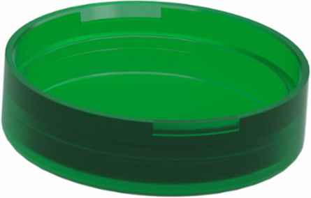Harmony XB4/XB5 Green Lens Cap, 22mm, Round, Ambient Temp -40 to 70 C