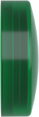 Harmony XB4/XB5 Green Lens Cap, 22mm, Round, Ambient Temp -40 to 70 C