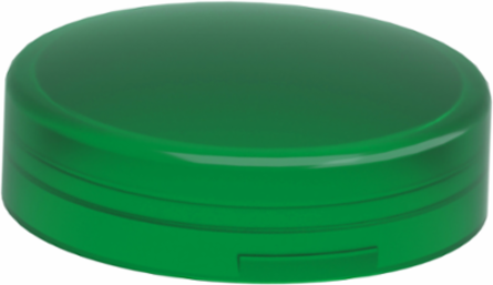 Harmony XB4/XB5 Green Lens Cap, 22mm, Round, Ambient Temp -40 to 70 C