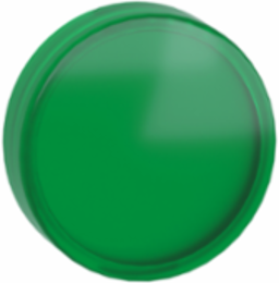 Harmony XB4/XB5 Green Lens Cap, 22mm, Round, Ambient Temp -40 to 70°C