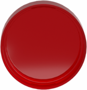 Harmony XB4 XB5 Red Lens Cap, 22mm, Round, Compatible with Universal LED