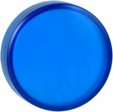 Harmony XB4/XB5 Blue Lens Cap for Pilot Light, 22mm, Round Shape