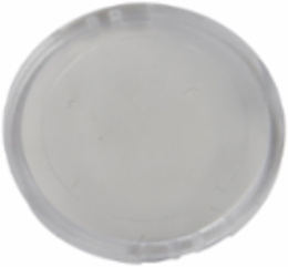 Harmony XB4/XB5 22 mm White Plain Lens Cap for Illuminated Pushbuttons