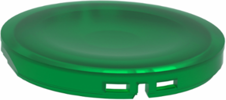 Harmony XB4 & XB5 22mm Green Lens Cap, Universal LED, Round