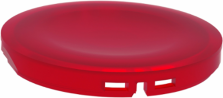 Harmony XB4/XB5 Red Lens Cap for 22mm Illuminated Push Button, Set of 10