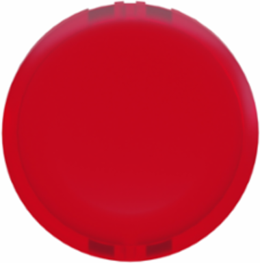 Harmony XB4/XB5 Red Lens Cap for 22mm Illuminated Push Button, Set of 10