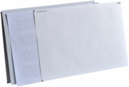 Harmony XB4 Blank Legend Sheet 6.5 x 15.5 mm for Legend Holder
