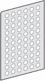 Harmony XB4/XB5 Self-Adhesive Marked Legends Sheet, 66 Circular Markings